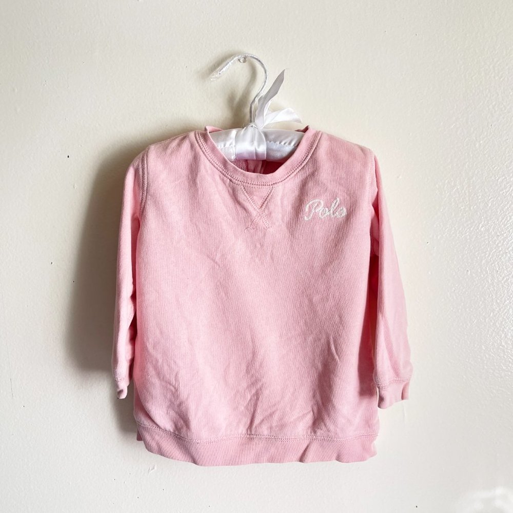 Ralph Lauren Baby Girl Sweatshirt 18 months